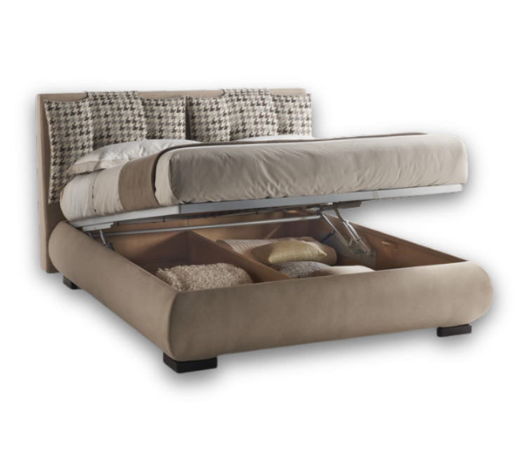 Letto senza sfondo